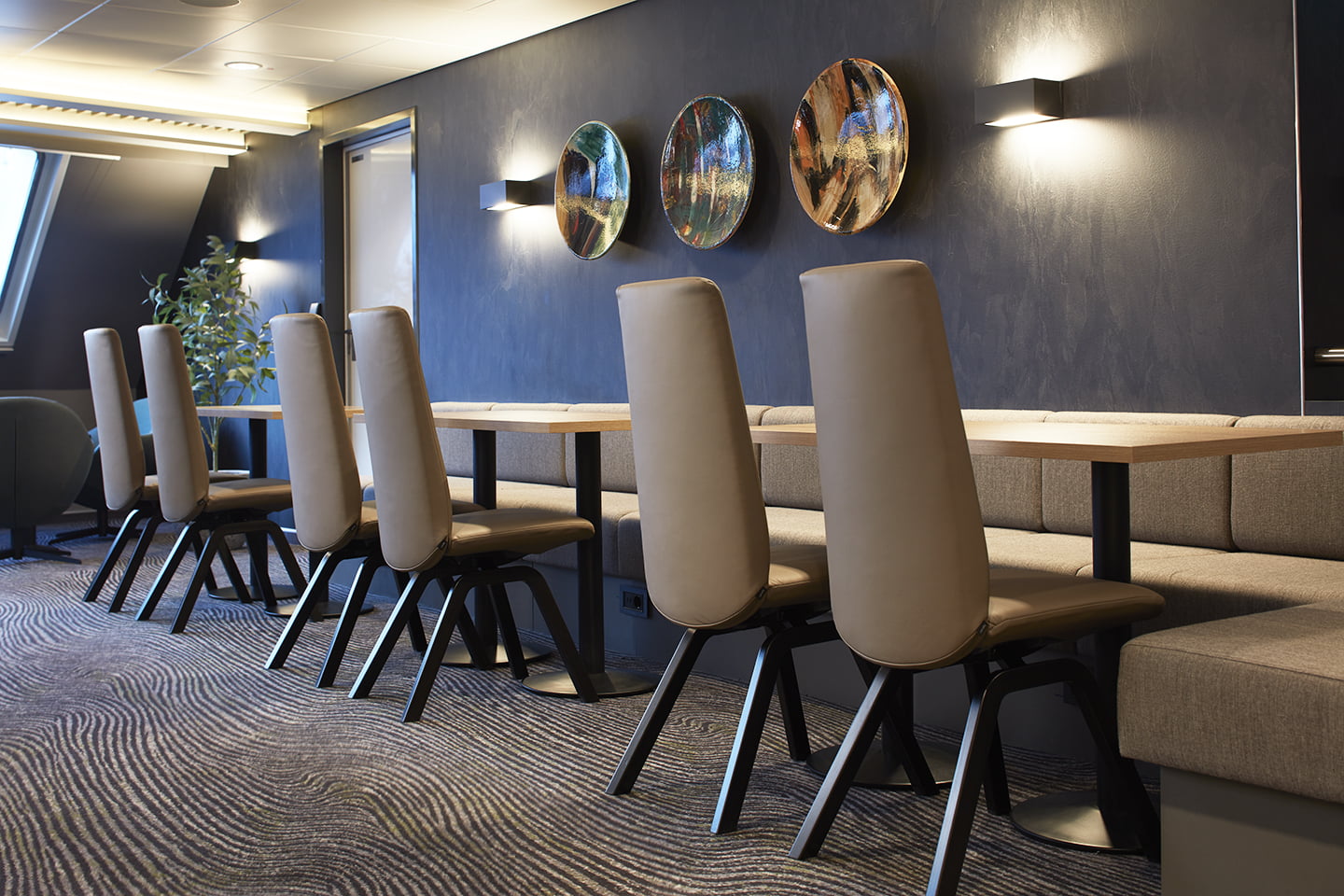 Stressless® spisestoler om bord hos Havila